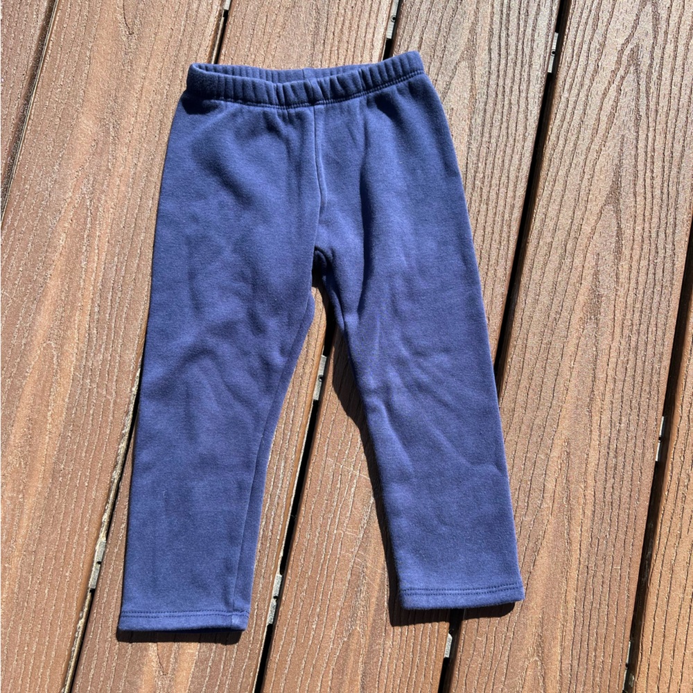 Okie Dokie Fleece lined leggings - size 3T